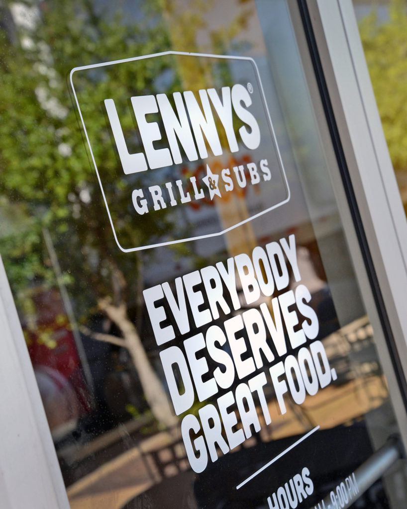 Image of Lennys door